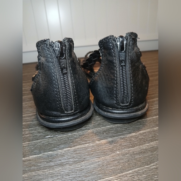 b.o.c. born concept sandals, black leather upper, women's size 9 - Picture 4 of 6